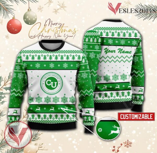 College Unbound Custom Ugly Christmas Sweater, Unique Gift For Fans - Vesles2014s