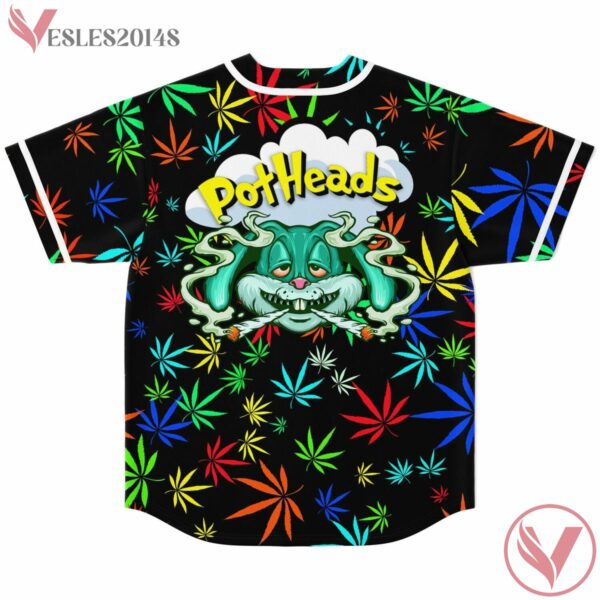 Coloful Leaf Potheads Baseball Jersey - Vesles2014s 1