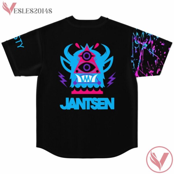 Color Splashes Jantsen Custom Baseball Jersey - Vesles2014s 1