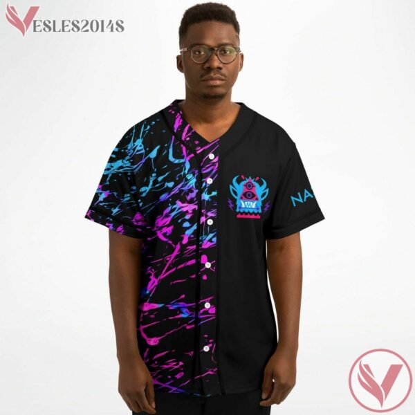 Color Splashes Jantsen Custom Baseball Jersey - Vesles2014s 2