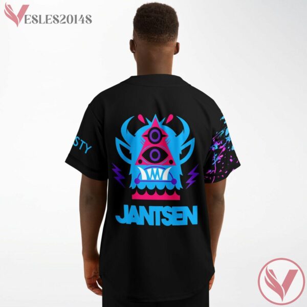 Color Splashes Jantsen Custom Baseball Jersey - Vesles2014s 3
