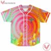 Colorful Skull Slander Baseball Jersey For EDM Festivals - Vesles2014s