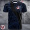 Columbus Blue Jackets Polynesian Pattern Shirt, Unique Gifts For NHL Fans - Vesles2014s