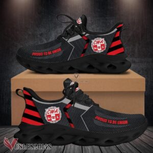 Communications Workers Of America Logo Custom Shoes, Best Running Shoes For Fans - Vesles2014S