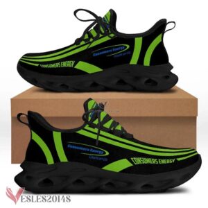 Consumers Energy Logo Custom Shoes, Best Running Shoes For Fans - Vesles2014S