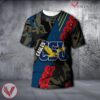 Coppin State Eagles NCAA With Red Poppy Flower 3D Shirt, Unique Gift For Fans - Vesles2014S