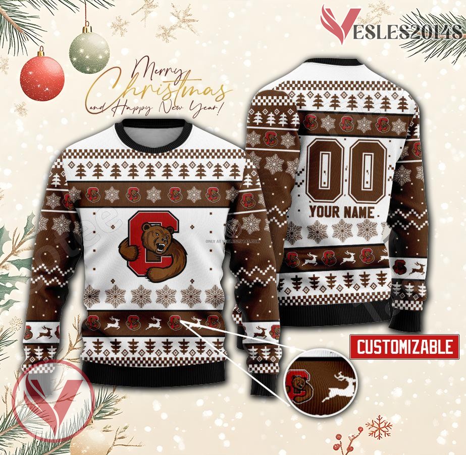 Cornell Big Red Hockey Custom Ugly Christmas Sweater, Unique Gift For Fans - Vesles2014s