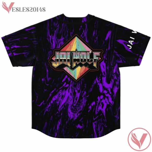 Cosmic Purple Swirls Jay Ross custom jersey - Vesles2014s 1