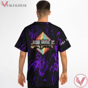 Cosmic Purple Swirls Jay Ross custom jersey - Vesles2014s 3
