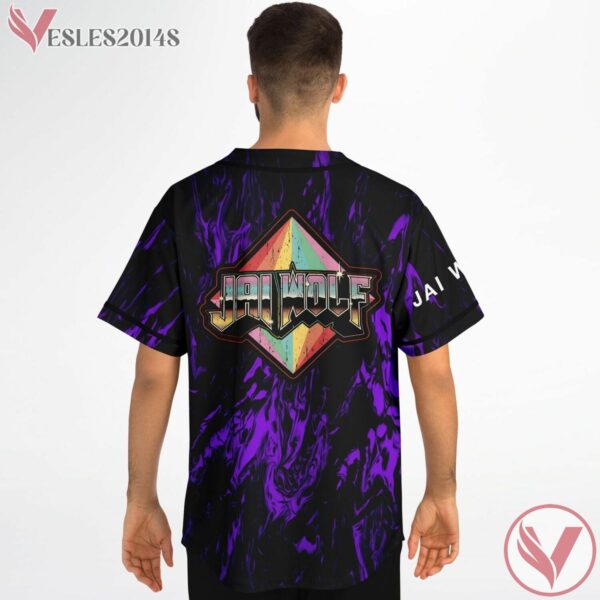 Cosmic Purple Swirls Jay Ross custom jersey - Vesles2014s 3