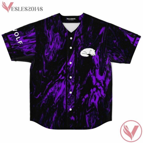Cosmic Purple Swirls Jay Ross custom jersey - Vesles2014s