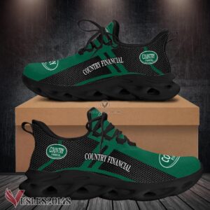 Country Financial Logo Custom Shoes, Best Running Shoes For Fans - Vesles2014S