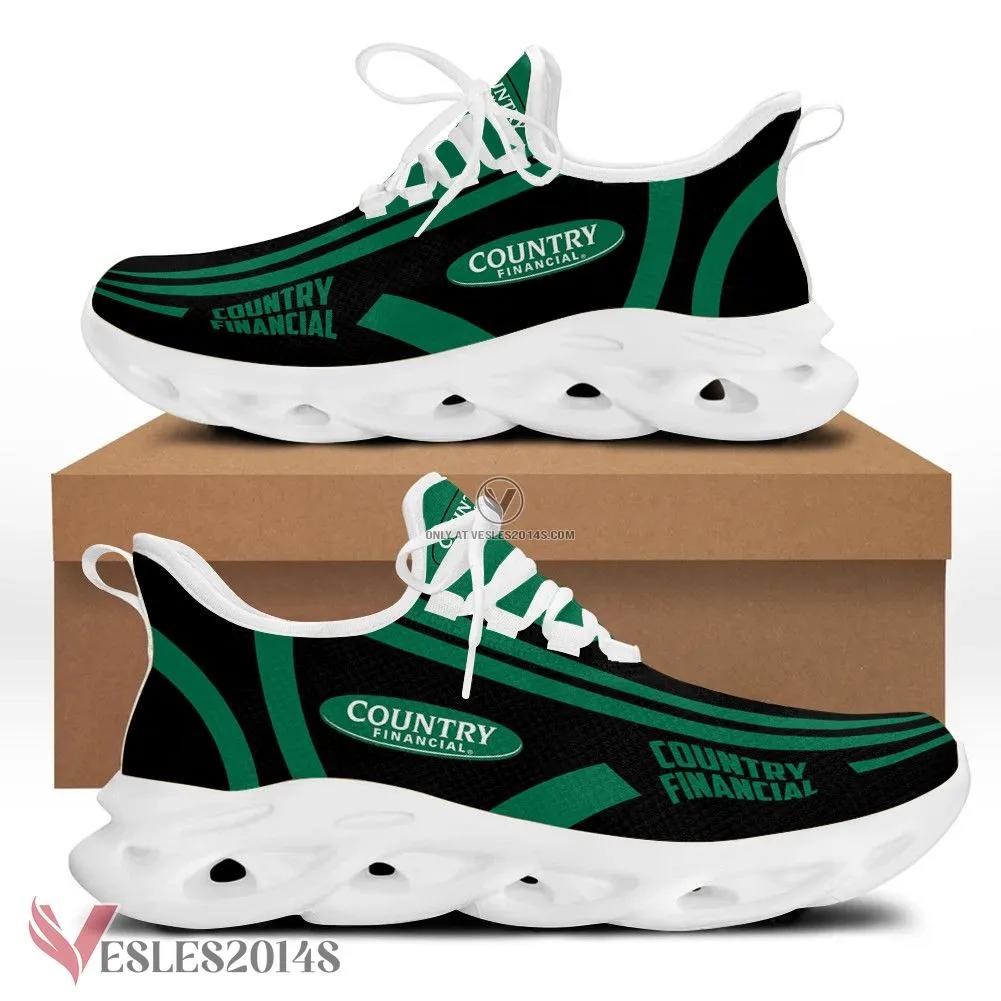 Country Financial Logo Custom Shoes Style 1, Best Running Shoes For Fans - Vesles2014S 1