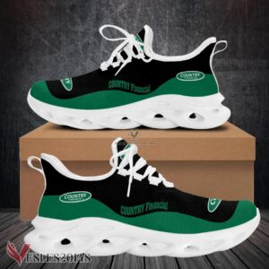 Country Financial Logo Custom Shoes Style 2, Best Running Shoes For Fans - Vesles2014S 1