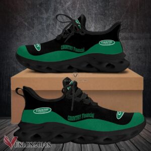 Country Financial Logo Custom Shoes Style 2, Best Running Shoes For Fans - Vesles2014S