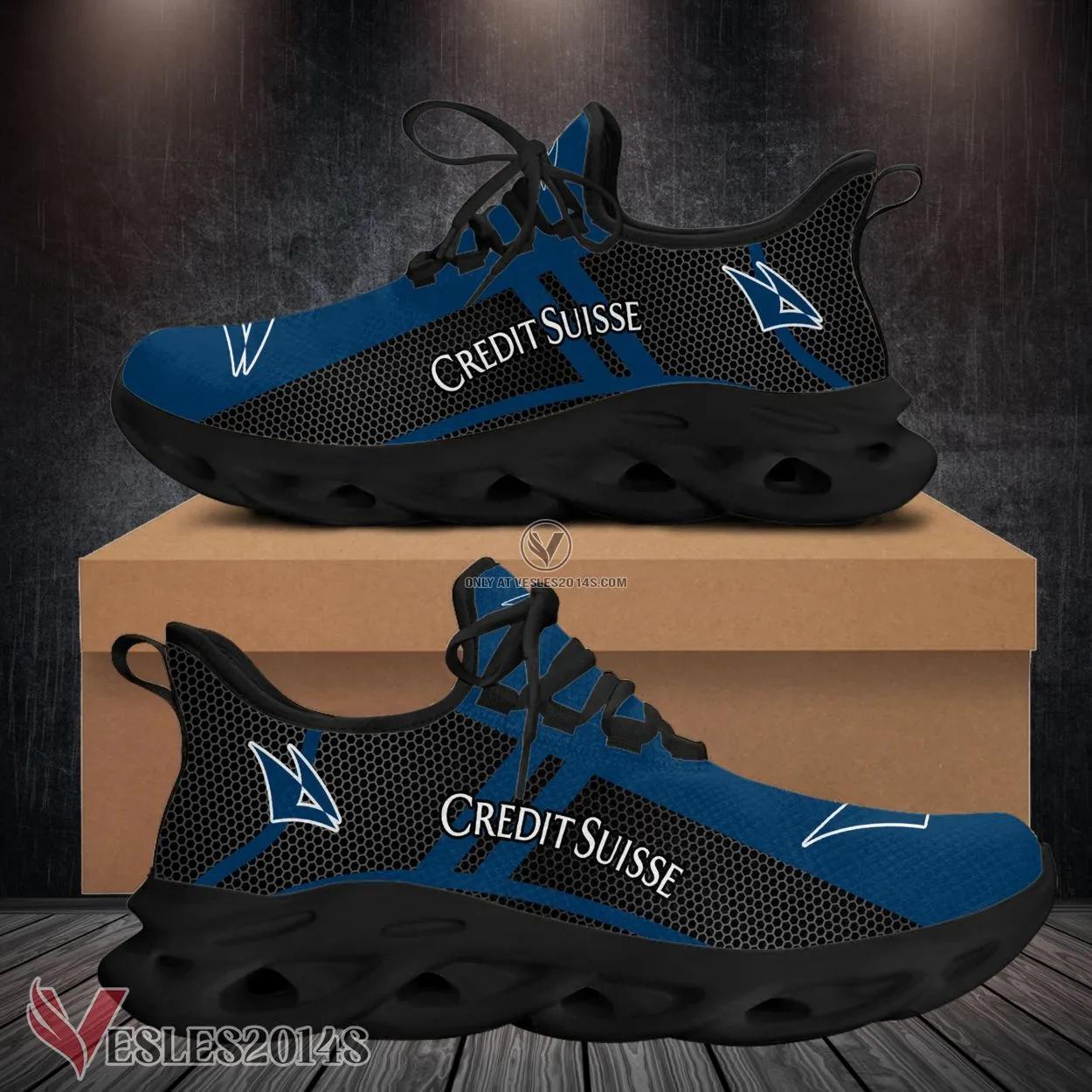 Credit Suisse Logo Custom Shoes, Best Running Shoes For Fans - Vesles2014S