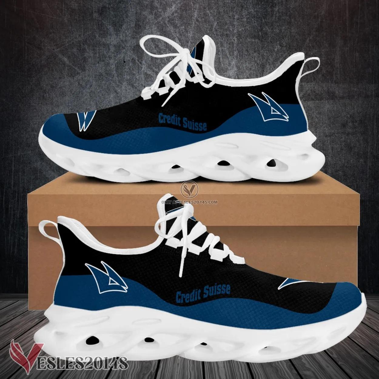 Credit Suisse Logo Custom Shoes Style 2, Best Running Shoes For Fans - Vesles2014S 1