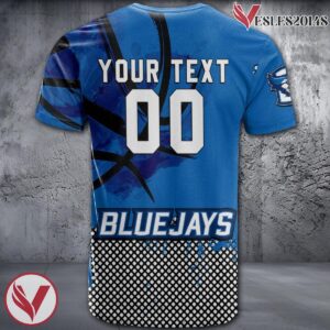 Creighton Bluejays Basketball Grunge Pattern Unique Personalized T Shirts - Vesles2014S 1