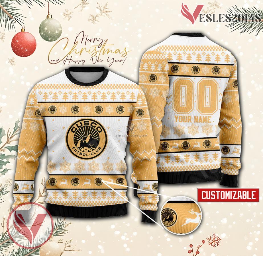 Cusco FC Custom Ugly Christmas Sweater, Unique Gift For Fans - Vesles2014s