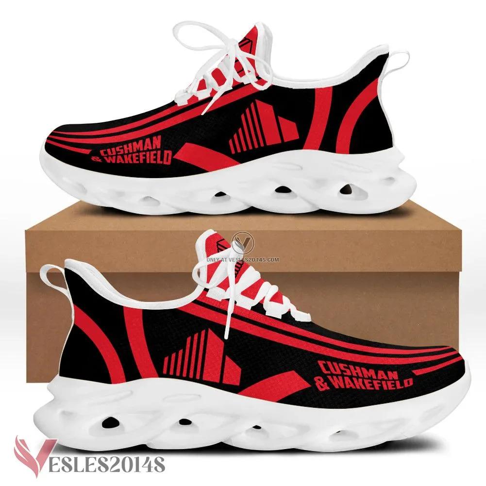 Cushman & Wakefield Logo Custom Shoes, Best Running Shoes For Fans - Vesles2014S 1