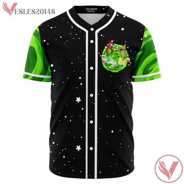 Cyclops Army Rick & Morty Black Baseball Jersey, Gift Ideas For EDM Ravers - Vesles2014s