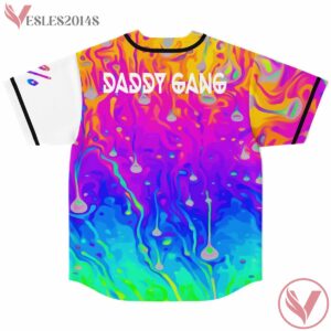 Daddy rainbow acid trip baseball jersey - Vesles2014s 1