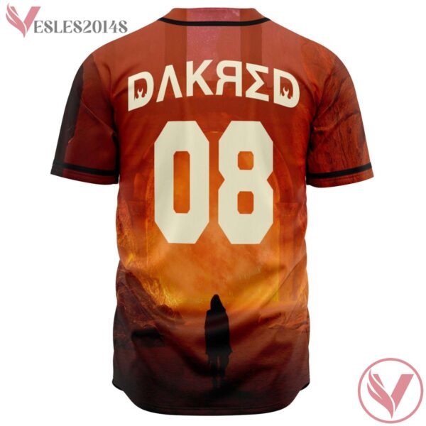 Dakred Orange Lightning Sky custom jersey - Vesles2014s 1