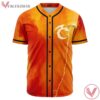 Dakred Orange Lightning Sky custom jersey - Vesles2014s