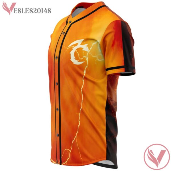 Dakred Orange Lightning Sky custom jersey - Vesles2014s 2