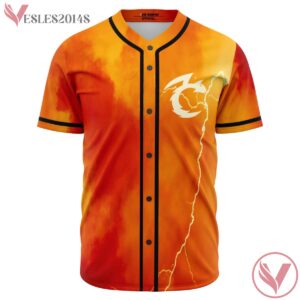Dakred Orange Lightning Sky custom jersey - Vesles2014s