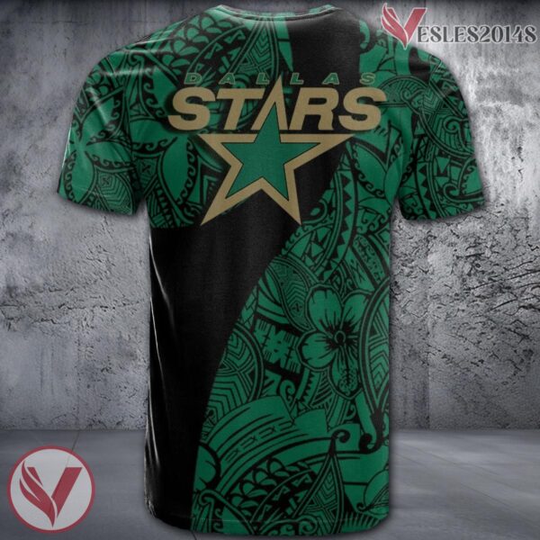 Dallas Stars Polynesian Pattern Shirt, Unique Gifts For NHL Fans - Vesles2014s 1