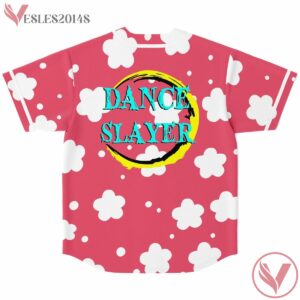 Dance Slayer Flora Pink Jersey - Vesles2014s 1