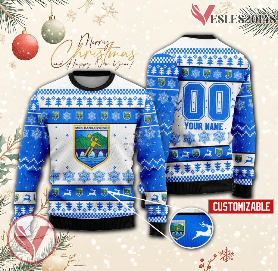 Danilovgrad Handball Custom Ugly Christmas Sweater, Unique Gift For Fans - Vesles2014s