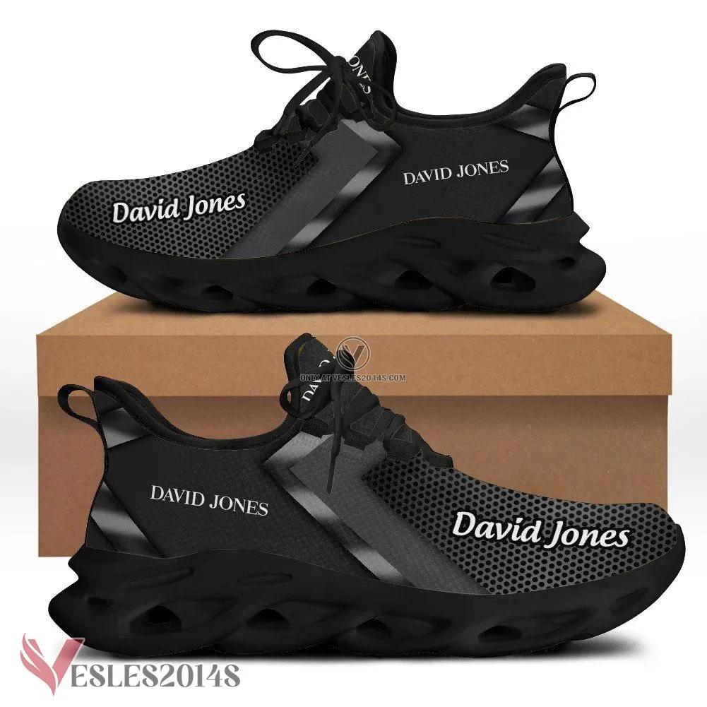 David Jones Logo Custom Shoes, Best Running Shoes For Fans - Vesles2014S
