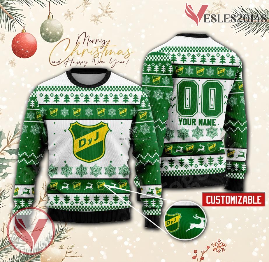 Defensa Y Justicia Custom Ugly Christmas Sweater, Unique Gift For Fans - Vesles2014s