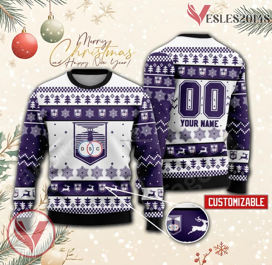 Defensor Sporting Custom Ugly Christmas Sweater, Unique Gift For Fans - Vesles2014s