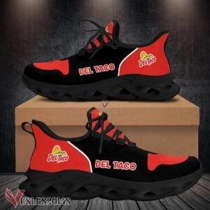 Del Taco Logo Custom Shoes Style 4, Best Running Shoes For Fans - Vesles2014S