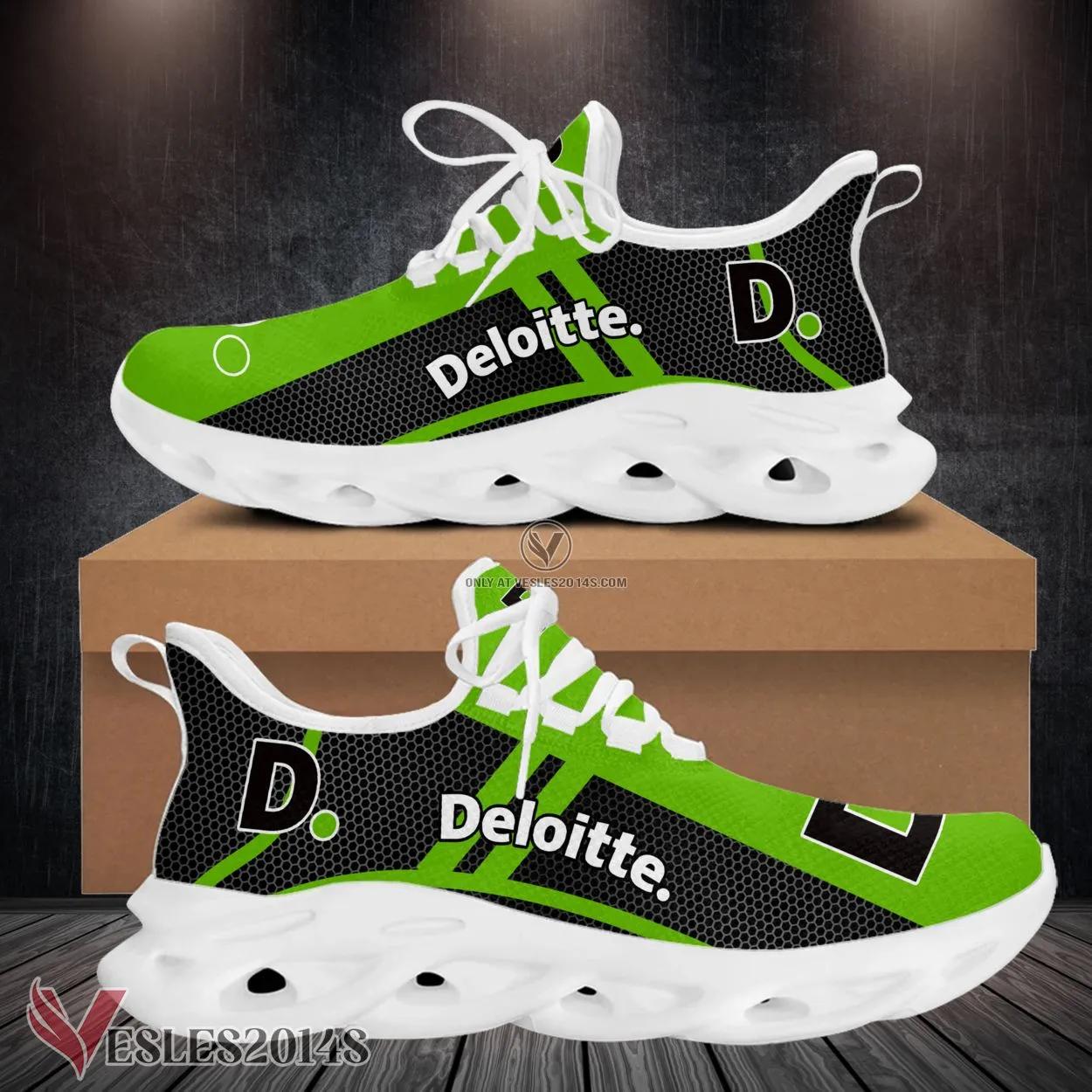 Deloitte Logo Custom Shoes, Best Running Shoes For Fans - Vesles2014S 1