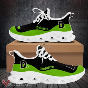 Deloitte Logo Custom Shoes Style 2, Best Running Shoes For Fans - Vesles2014S 1