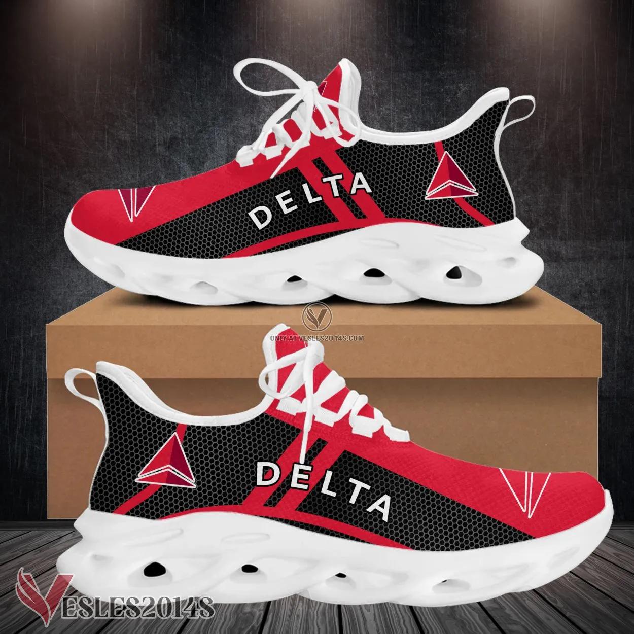 Delta Air Lines Logo Custom Shoes Style 1, Best Running Shoes For Fans - Vesles2014S 1