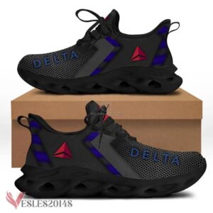 Delta Air Lines Logo Custom Shoes Style 5, Best Running Shoes For Fans - Vesles2014S