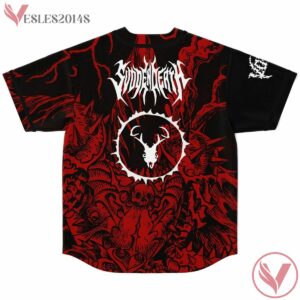 Demon Svdden Death Jersey Red Rave Jersey For EDM Festivals - Vesles2014s 1