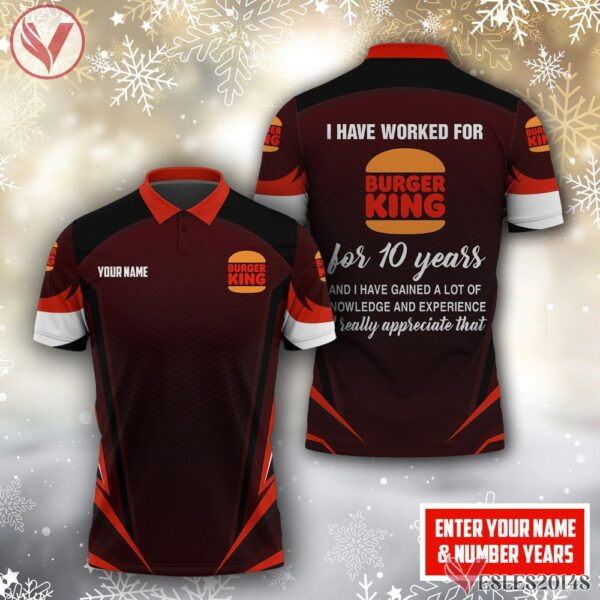 Designed Exclusively For Burger King Uniform Custom Clothes Style 1, Unique Gifts For Employee - Vesles2014s 4