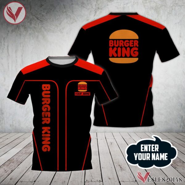 Designed Exclusively For Burger King Uniform Custom Clothes, Unique Gifts For Employee - Vesles2014s 3