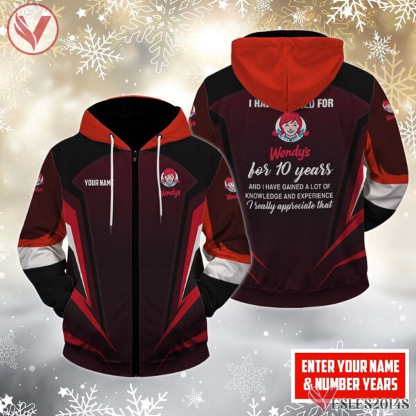 Designed Exclusively For Wendy's Uniform Custom Clothes Style 1, Unique Gifts For Employee - Vesles2014s 1