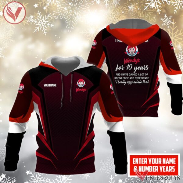 Designed Exclusively For Wendy's Uniform Custom Clothes Style 1, Unique Gifts For Employee - Vesles2014s 2