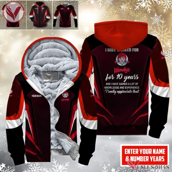 Designed Exclusively For Wendy's Uniform Custom Clothes Style 1, Unique Gifts For Employee - Vesles2014s