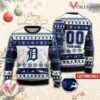 Detroit Tigers Baseball Custom Ugly Christmas Sweater, Unique Gift For Fans - Vesles2014s