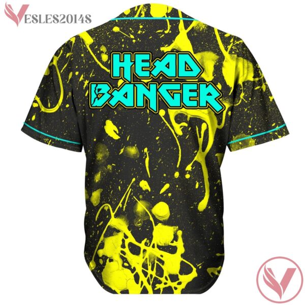 Dino Skull Color Splashes CUSTOM HEADBANGER JERSEY - Vesles2014s 1