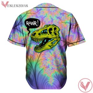 Dinosaur Rawr Excision Jersey With Trippy Art For EDM Festivals - Vesles2014s 1